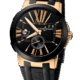Ulysse Nardin Executive Dual Time 18K Rose Gold & Ceramic Men's Watch