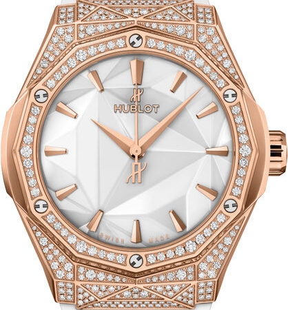 Hublot Classic Fusion Orlinski 18K King Gold & Diamonds Unisex Watch
