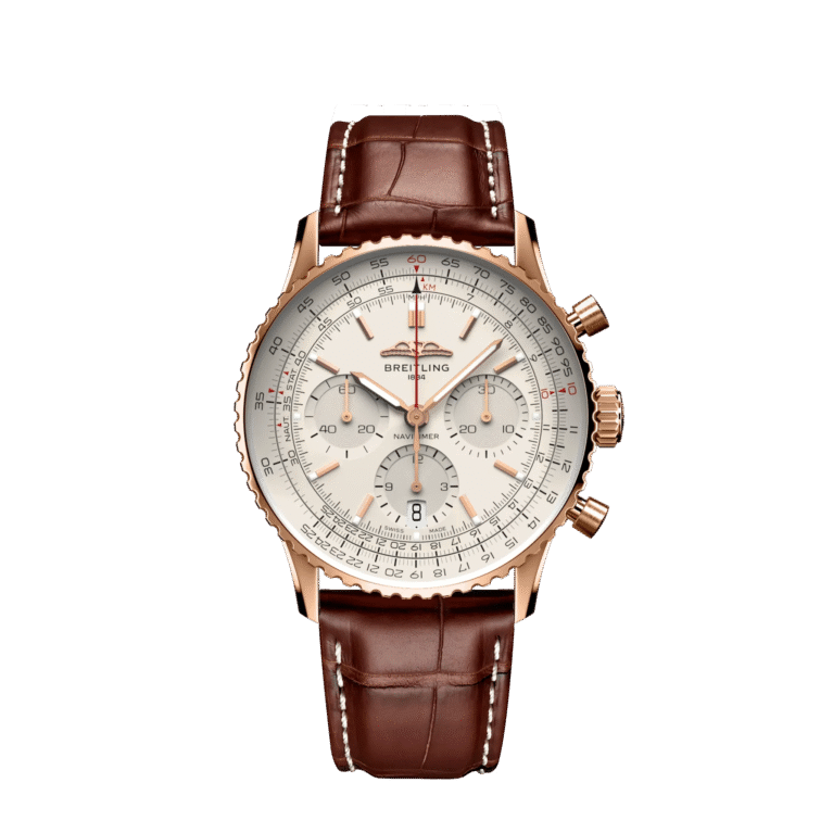 Breitling Navitimer B01 Chronograph 41 18K Red Gold Men's Watch