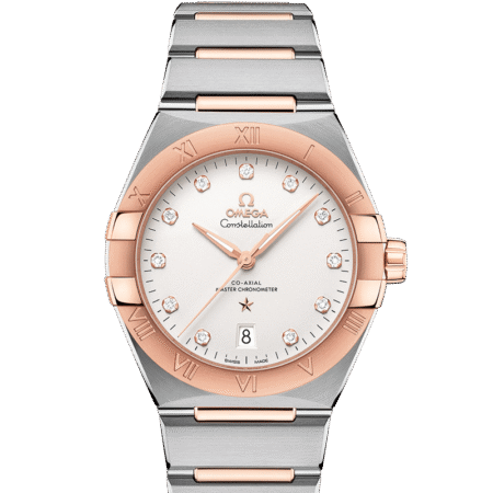 Omega Constellation Co-Axial Master Chronometer Stainless steel & Sedna™ Gold & Diamonds Men’s Watch