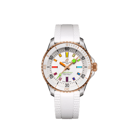 Breitling Superocean Super Diver 36 mm Stainless steel & 18K Red Gold Lady's Watch