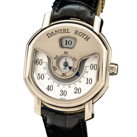 Daniel Roth Ellipsocurvex Papillon 18K White Gold Men`s Watch