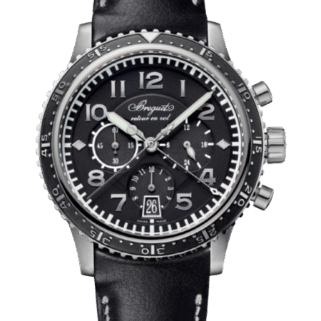 Breguet Type XX - XXI - XXII Flyback Chronograph Titanium Men's Watch