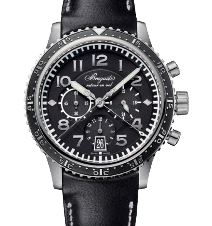 Breguet Type XX - XXI - XXII Flyback Chronograph Titanium Men's Watch