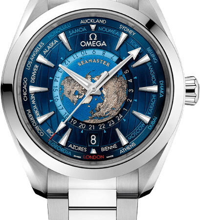 Omega Seamaster Aqua Terra GMT Chronometer Stainless steel Men's Watch