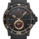 Ulysse Nardin Marine Diver DLC Stainless steel & 18K Rose Gold Men's Watch