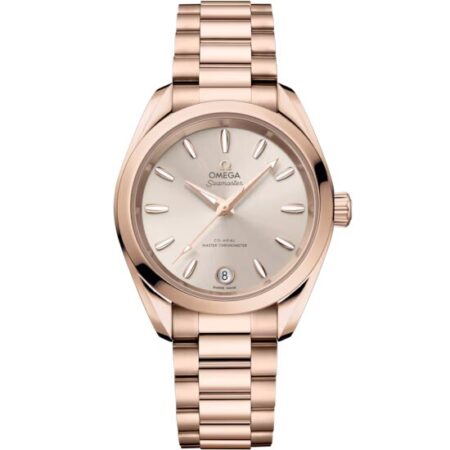 Omega Seamaster Aqua Terra 18K Sedna™ gold Unisex Watch