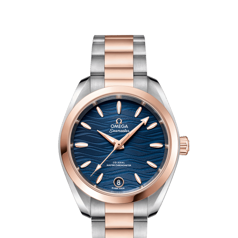 Omega Seamaster Aqua Terra Co-Axial Master Chronometer Stainless Steel & 18K Sedna™ Gold Lady's Watch