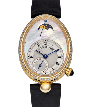 Breguet Reine De Naples 8908 18K Yellow Gold & Diamonds Ladies Watch