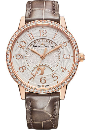 Jaeger-Lecoultre Rendez-Vous  Classic Night & Day 18K Rose Gold & Diamonds Lady's Watch
