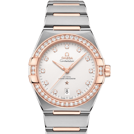 Omega Constellation Co-Axial Master Chronometer Stainless steel & Sedna™ Gold & Diamonds Men’s Watch
