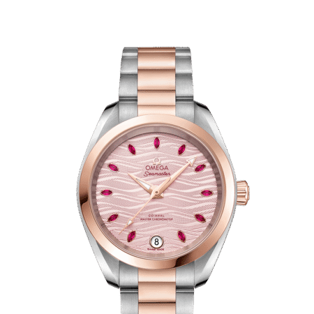 Omega Seamaster Aqua Terra Co-Axial Master Chronometer Stainless Steel & 18K Sedna™ Gold Lady's Watch