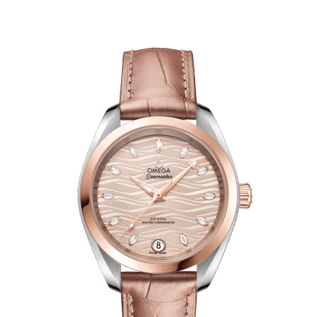 Omega Seamaster Aqua Terra Co-Axial Master Chronometer Stainless Steel & 18K Sedna™ Gold Lady's Watch