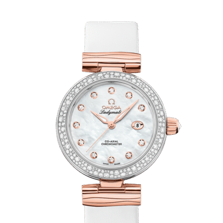 Omega De Ville Co-Axial Master Chronometer Stainless Steel & 18K Sedna™ Gold & Diamonds Lady's Watch