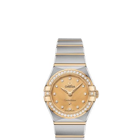 Omega Constellation Quartz Stainless steel & 18K Yellow Gold & Diamonds Lady’s Watch