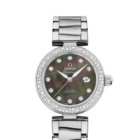 Omega De Ville Co-Axial Master Chronometer Stainless Steel & Diamonds Lady's Watch