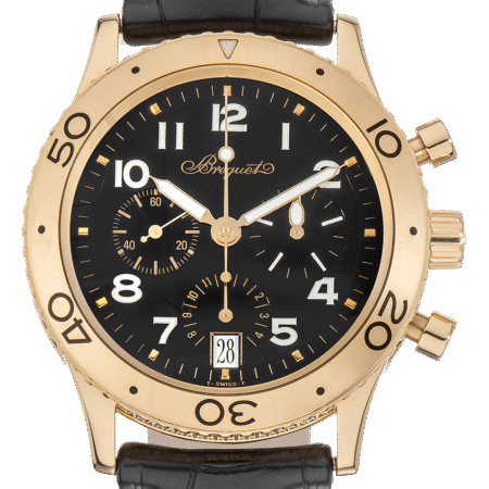 Breguet Type XX Transatlantique 18K Yellow Gold Men's Watch