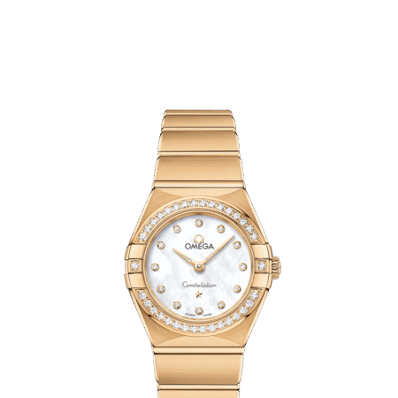 Omega Constellation Quartz 18K Yellow Gold & Diamonds Lady’s Watch