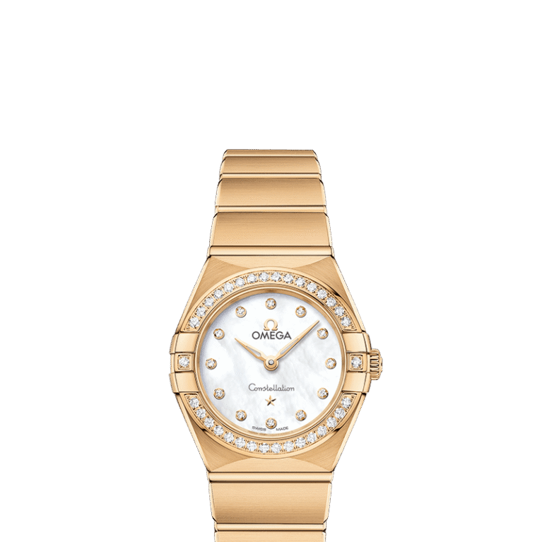 Omega Constellation Quartz 18K Yellow Gold & Diamonds Lady’s Watch