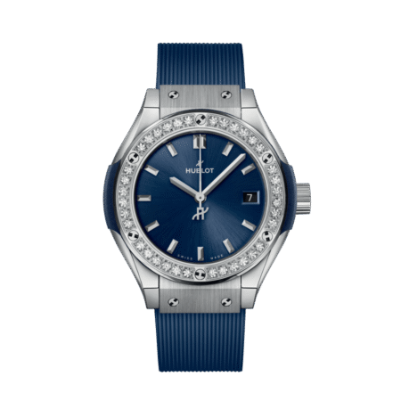 Hublot Classic Fusion Titanium & Diamonds Unisex Watch