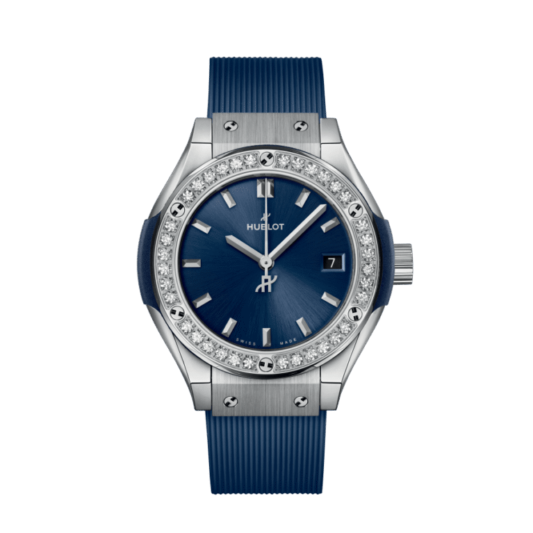 Hublot Classic Fusion Titanium & Diamonds Unisex Watch
