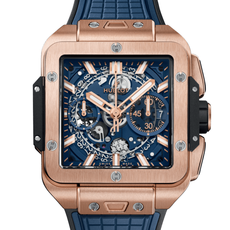 Hublot Square Bang Chronograph 18K King gold Men's Watch