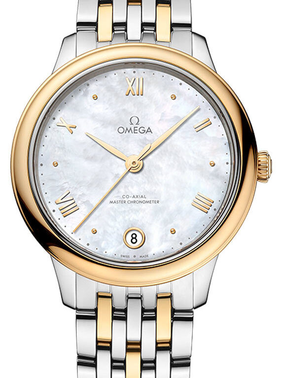 Omega De ville Prestige Stainless steel & 18K Yellow Gold Lady's Watch