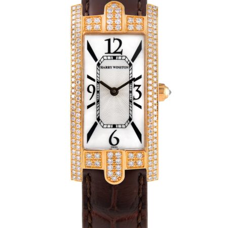 Harry Winston Av?nu? 18K Rose Gold Lady's Watch