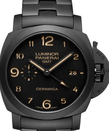 Officine Panerai Luminor Marina 1950 3 days GMT Ceramica Tuttonero Men's Watch