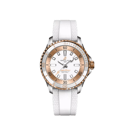 Breitling Superocean Super Diver 36 mm Stainless steel & 18K Red Gold Lady's Watch