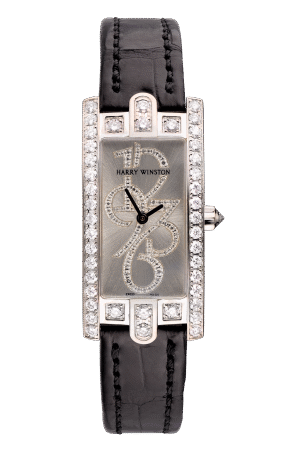 Harry Winston Avenue 18K White Gold & Diamonds Ladies Watch