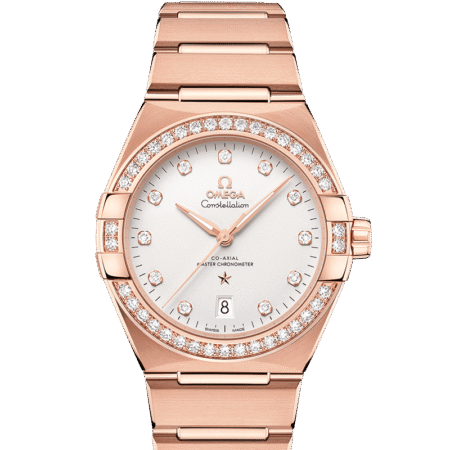 Omega Constellation Co-Axial Master Chronometer Sedna™ Gold & Diamonds Men’s Watch