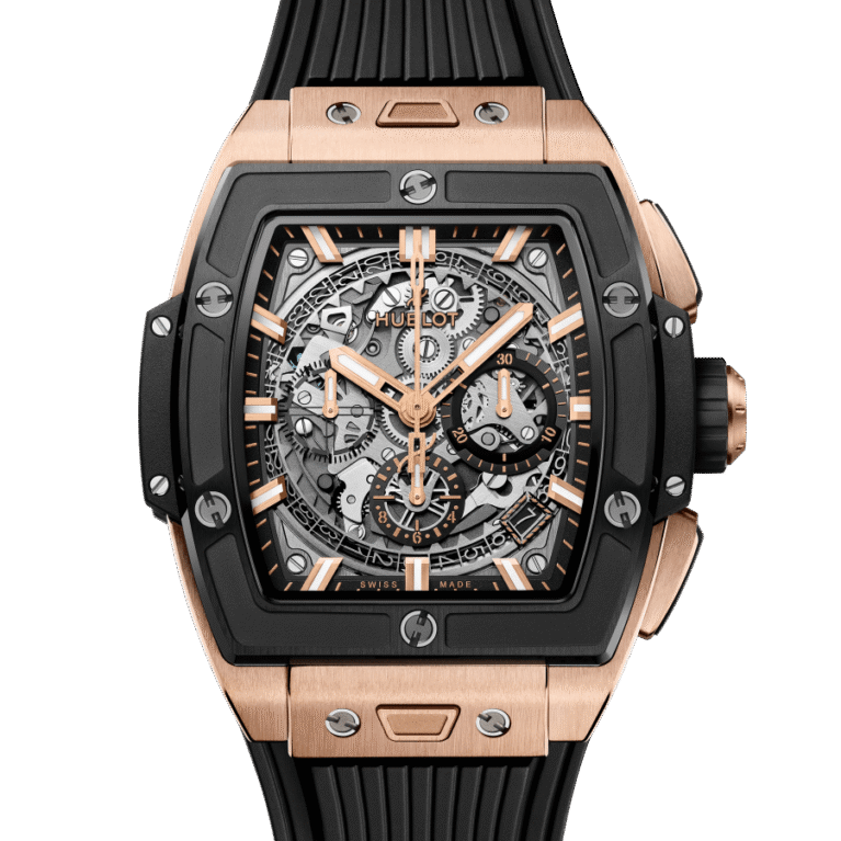 Hublot Spirit of Big Bang Chronograph 18K King Gold & Black Ceramic Man's Watch