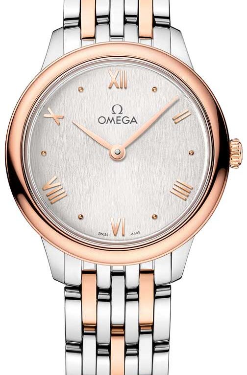 Omega De ville Prestige Stainless steel & 18K Sedna™Gold Lady's Watch
