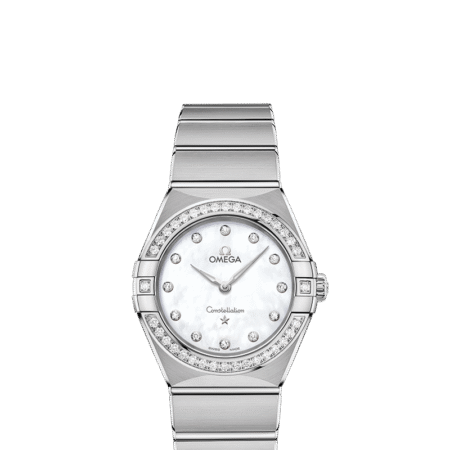Omega Constellation Quartz Stainless steel & Diamonds Lady’s Watch