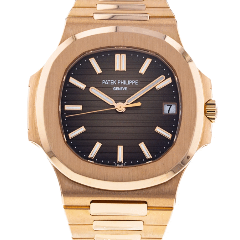 Patek Philippe Nautilus 18K Rose Gold Man's Watch