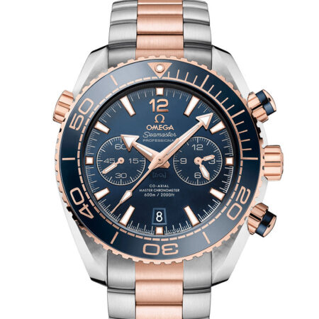 Omega Seamaster Planeta Ocean Chronograph Stainless steel & 18K Sedna™ gold & Ceramic Men's Watch