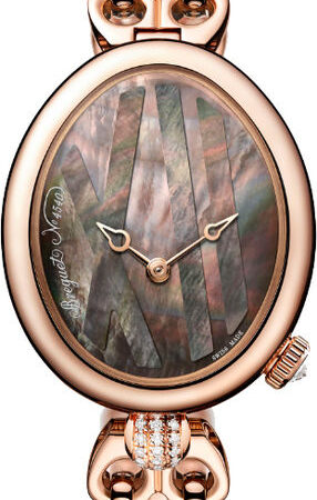 Breguet Reine de Naples 18K Rose Gold & Diamonds Lady's Watch