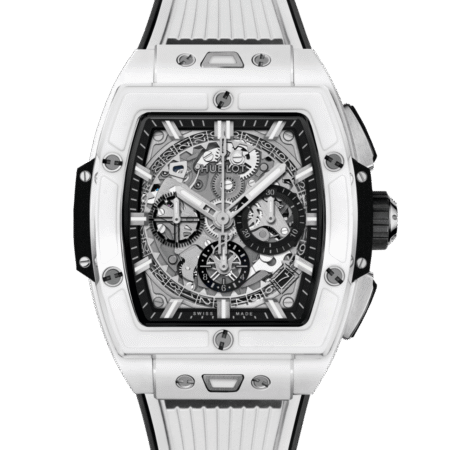 Hublot Spirit of Big Bang Chronograph White Ceramic Man's Watch