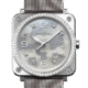 Bell & Ross Instruments BR S Grey Comouflage, Diamonds & Steel Ladies Watch