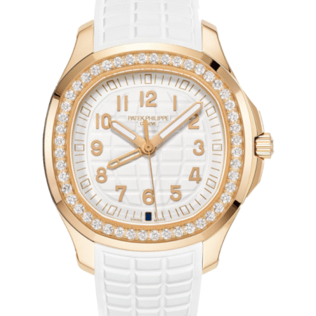 Patek Philippe Aquanaut 18K Rose Gold & Diamonds Ladies Watch