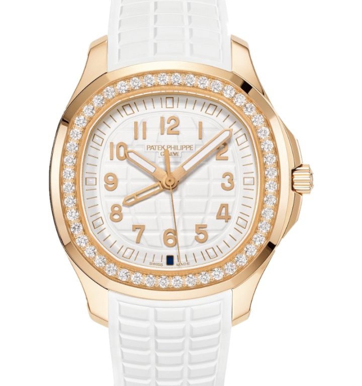 Patek Philippe Aquanaut 18K Rose Gold & Diamonds Ladies Watch