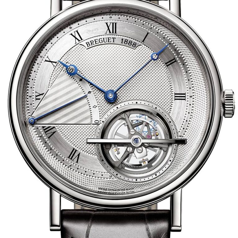 Breguet Classique Tourbillon Extra-Plat 5377 Platinum Men's Watch