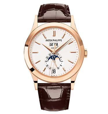 Patek Philippe Moonphase Annual Calendar 18k Rose Gold Men’s Watch