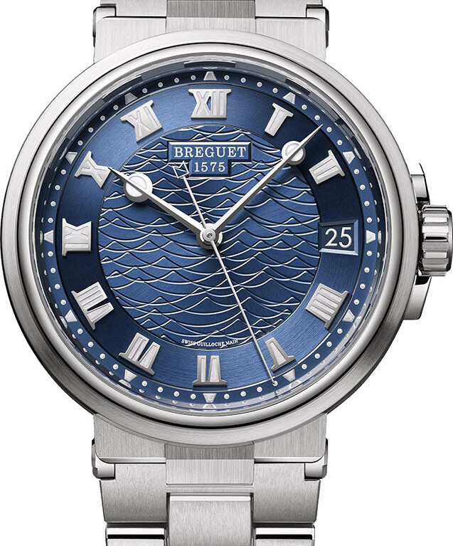 Breguet Marine 5517 18K White Gold Men's Watch