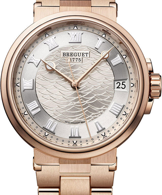 Breguet Marine 5517 18K Rose Gold Men's Watch