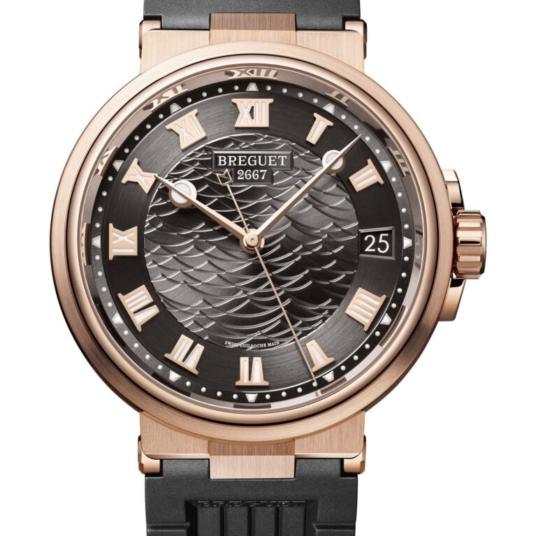 Breguet Marine 5517 18K Rose Gold Men's Watch