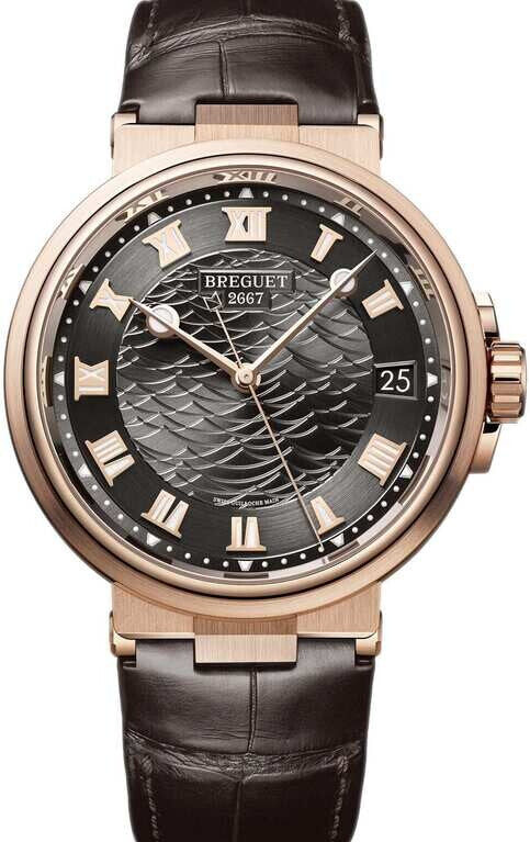 Breguet Marine 5517 18K Rose Gold Men's Watch