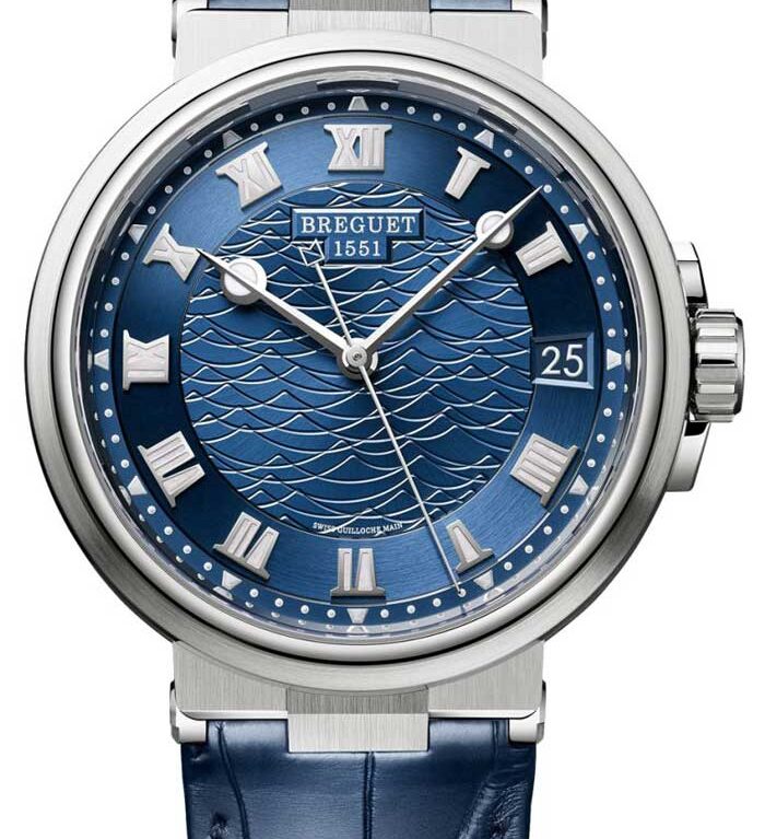 Breguet Marine 5517 18K White Gold Men's Watch