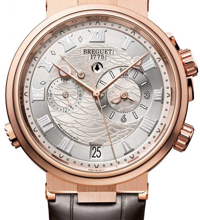 Breguet Marine 5547 Marine Alarme Musicale 18K Rose Gold Men's Watch